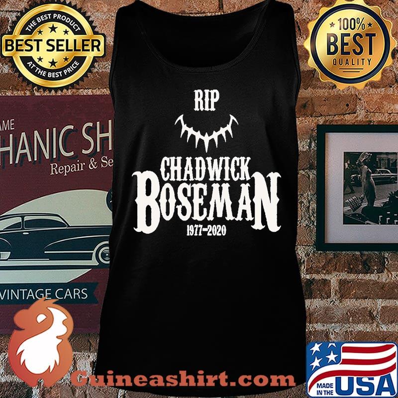 Rip chadwick boseman marvel heroes black panther actor 1977 2020 s Tank top