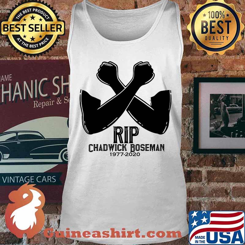 Rip chadwick Boseman1977 2020 hand s Tank top