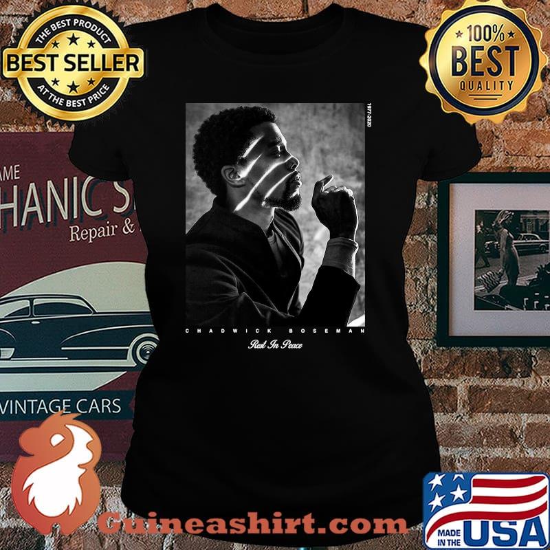 RIP Marvel black panther chadwick Boseman rest in peace 1977 2020 s Laides tee