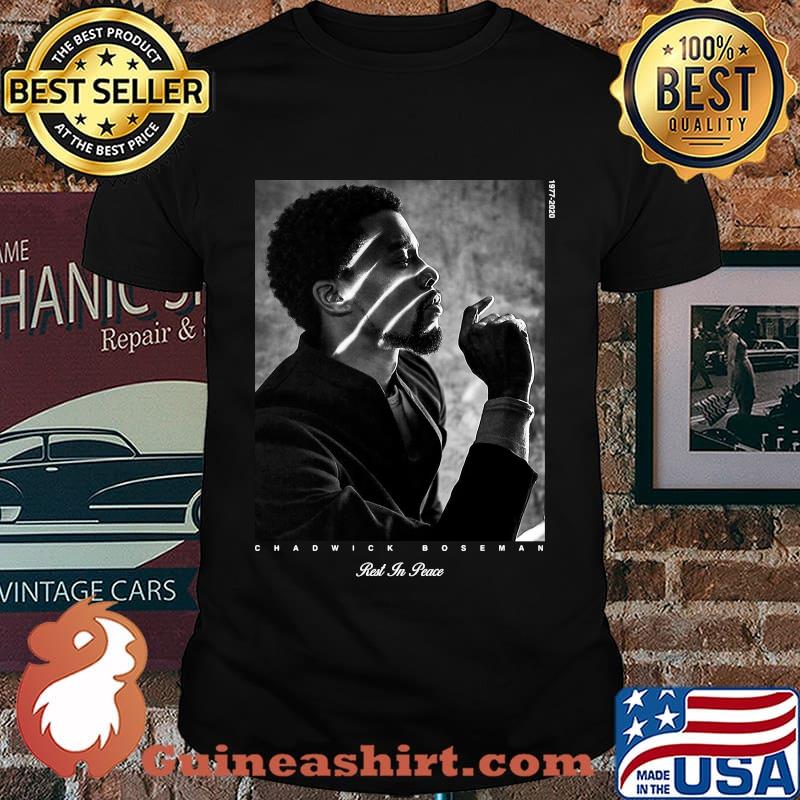 RIP Marvel black panther chadwick Boseman rest in peace 1977 2020 shirt