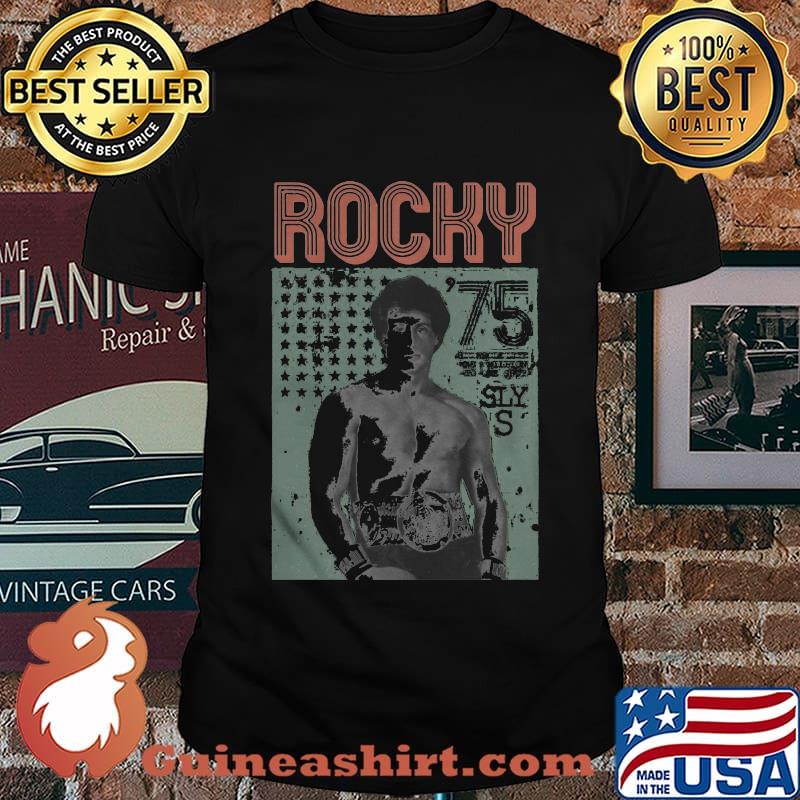 Rocky balboa boxing 75 vintage shirt