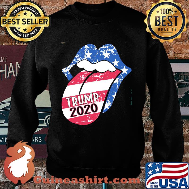 Rolling stones trump 2020 american flag independence day s Sweater