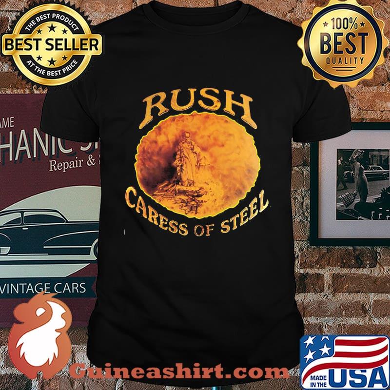 Rush band caress of steel shirt