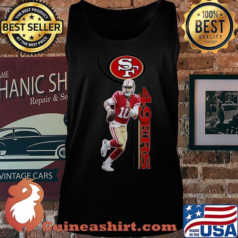 San francisco 49ers football 10 jimmy garoppolo s Tank top