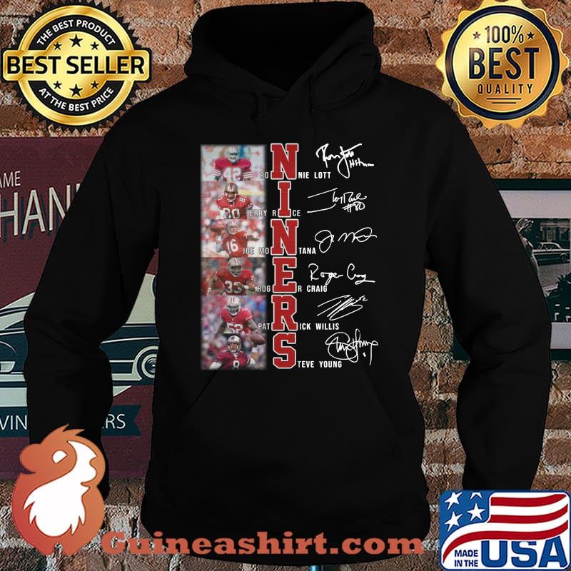 San francisco 49ers niners football players signatures s Hoodie
