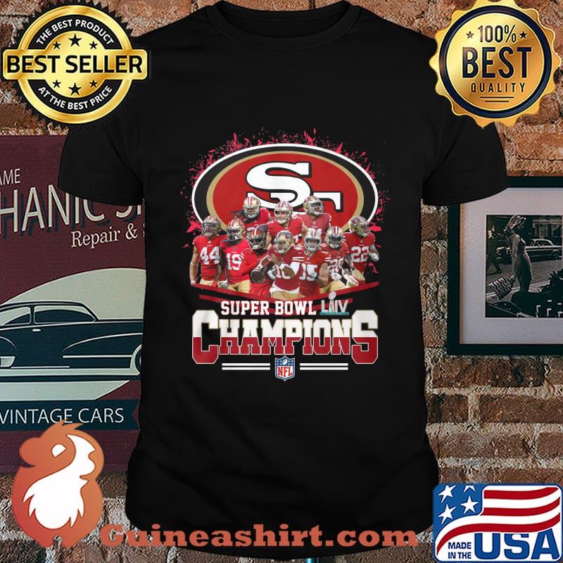 San francisco 49ers super bowl liv champions nfl shirt