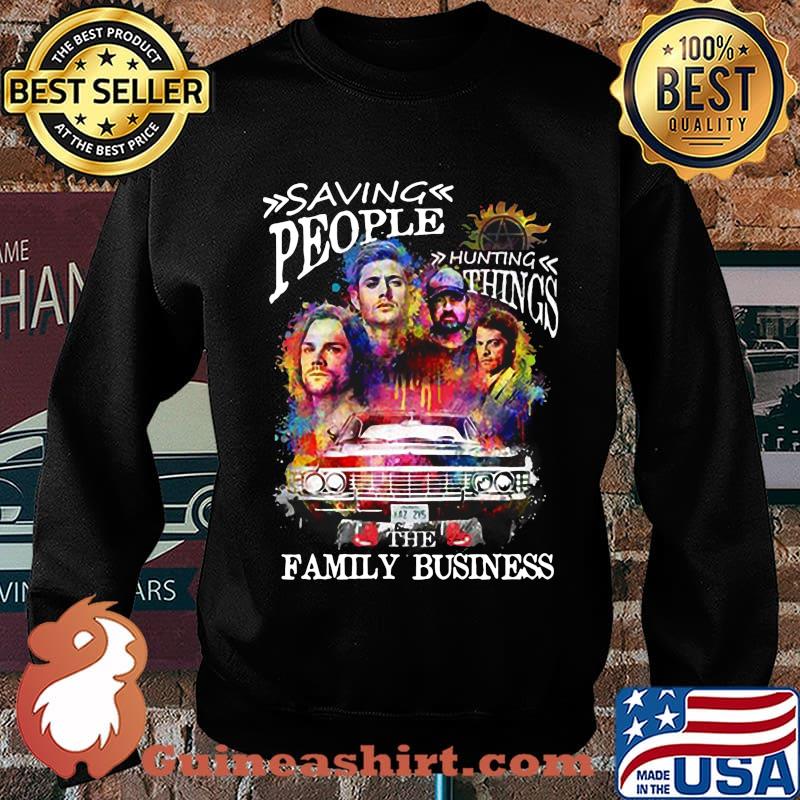 Saving people hunting things the family business s Sweater