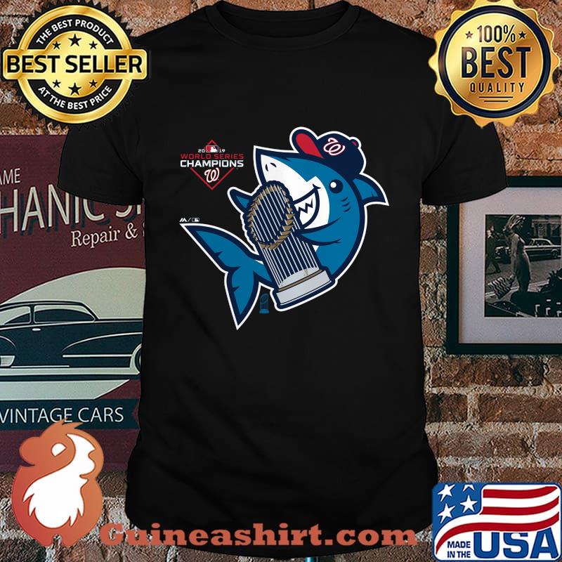 Shark washington nationals 2019 world series champions shirt