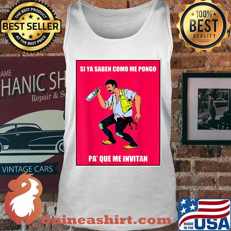Si ya saben como me pongo pa que me invitan wine s Tank top