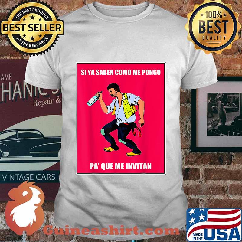 Si ya saben como me pongo pa que me invitan wine shirt