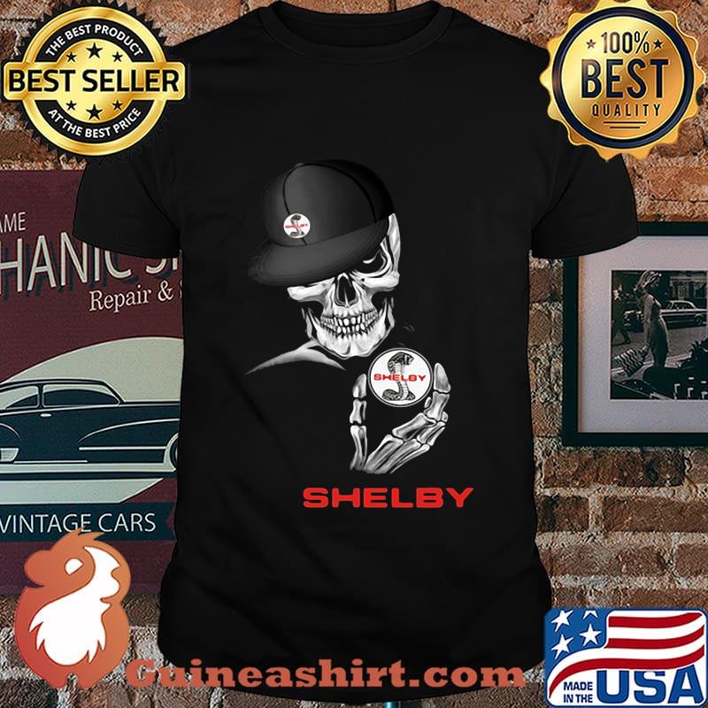 Skeleton skull shelby logo shirt