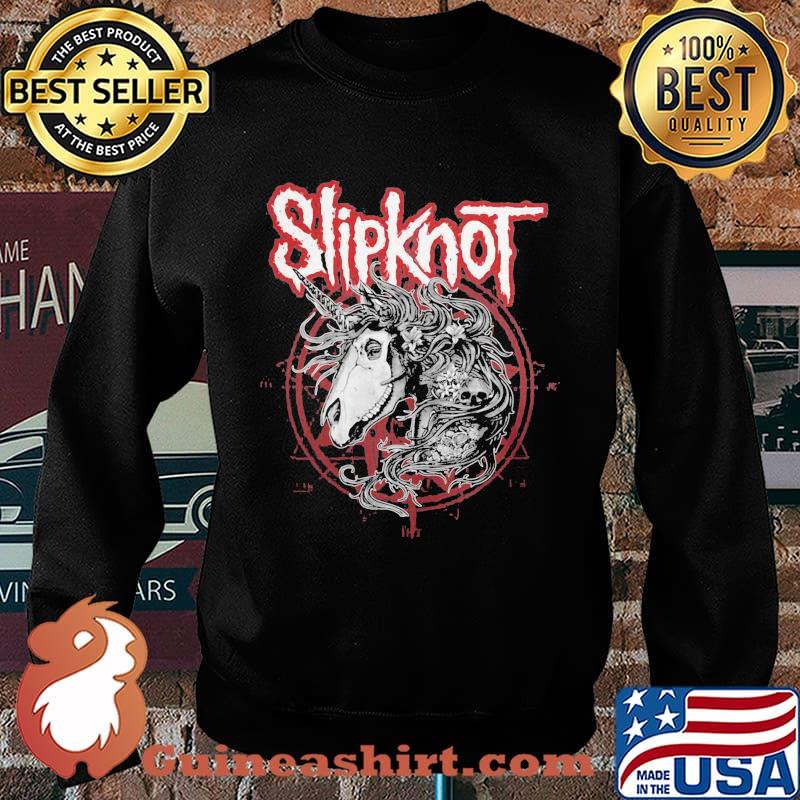 Skeleton unicorn slipknot band s Sweater