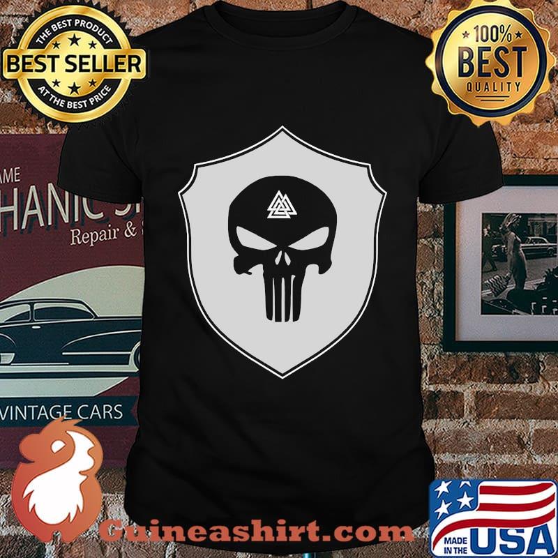 Skull black amon amarth logo shirt