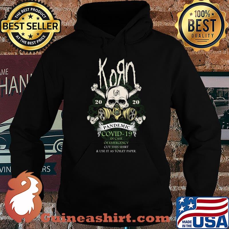 Skull korn 2020 pandemic covid-19 in case of emergency cut this s Hoodie
