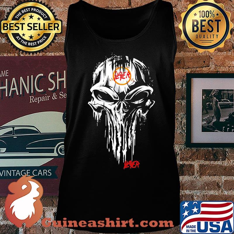 Skull slayer band 2020 soldier burning s Tank top