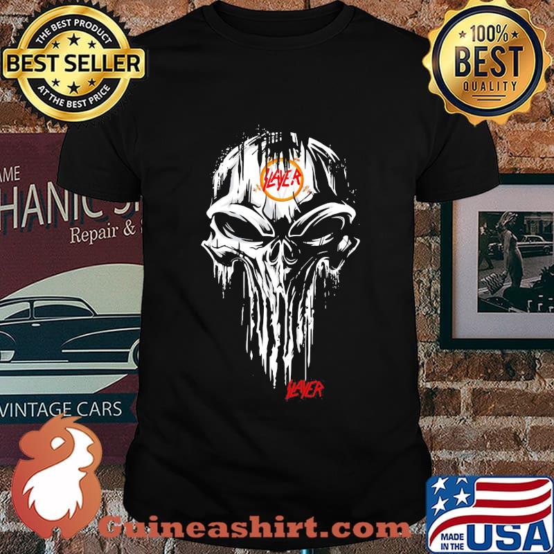 Skull slayer band 2020 soldier burning shirt