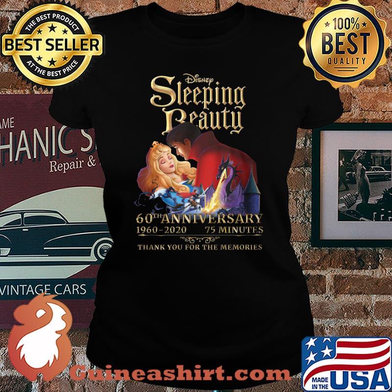 Sleeping beauty 60th anniversary 1960 2020 75 minutes thank you for the memories s Laides tee