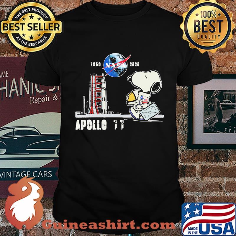 Snoopy nasa 1969 2020 apollo 11 shirt