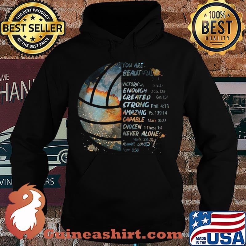Soccer you are beautiful victory enough created strong amazing capable chosen never alone s Hoodie