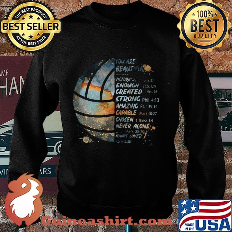 Soccer you are beautiful victory enough created strong amazing capable chosen never alone s Sweater