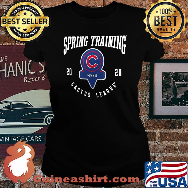 Spring training 2020 chicago cubs mesa cactus league s Laides tee