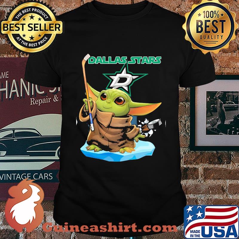 Star wars baby yoda dallas stars shirt