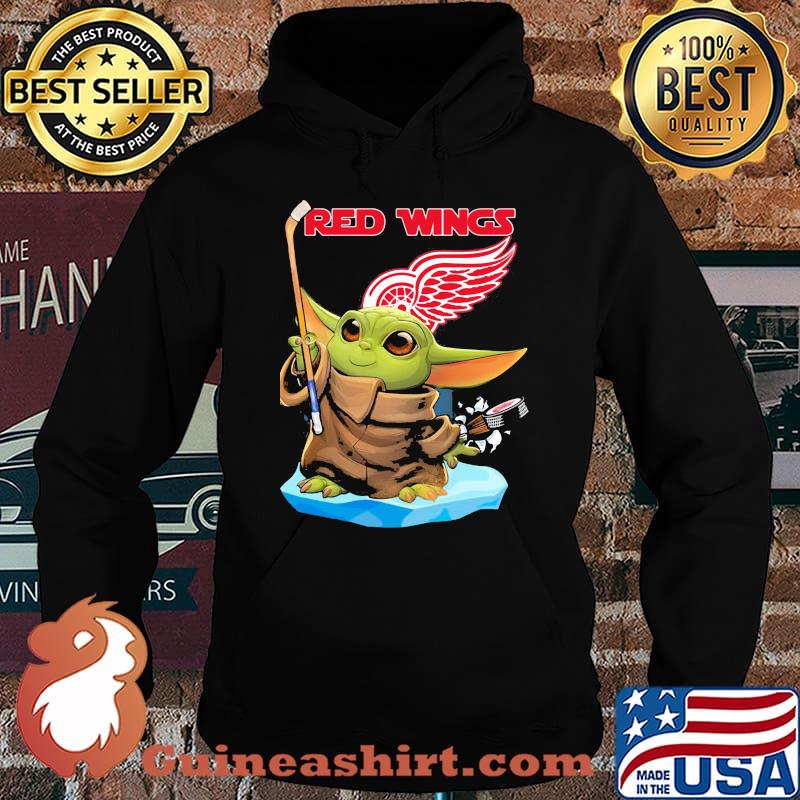 Star wars baby yoda detroit red wings s Hoodie