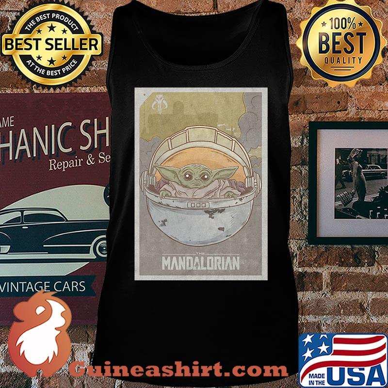 Star wars baby yoda the mandalorian s Tank top