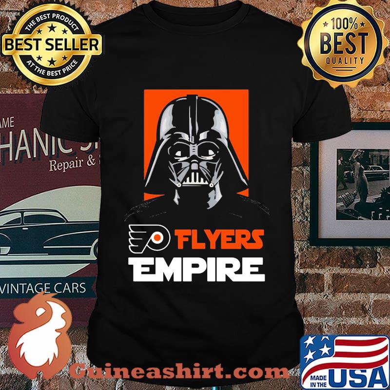 Star wars darth vader philadelphia flyers empire shirt