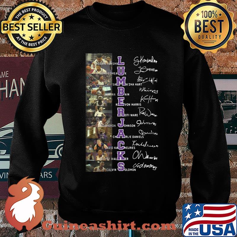 Stephen f. austin lumberjacks basketball players signatures s Sweater