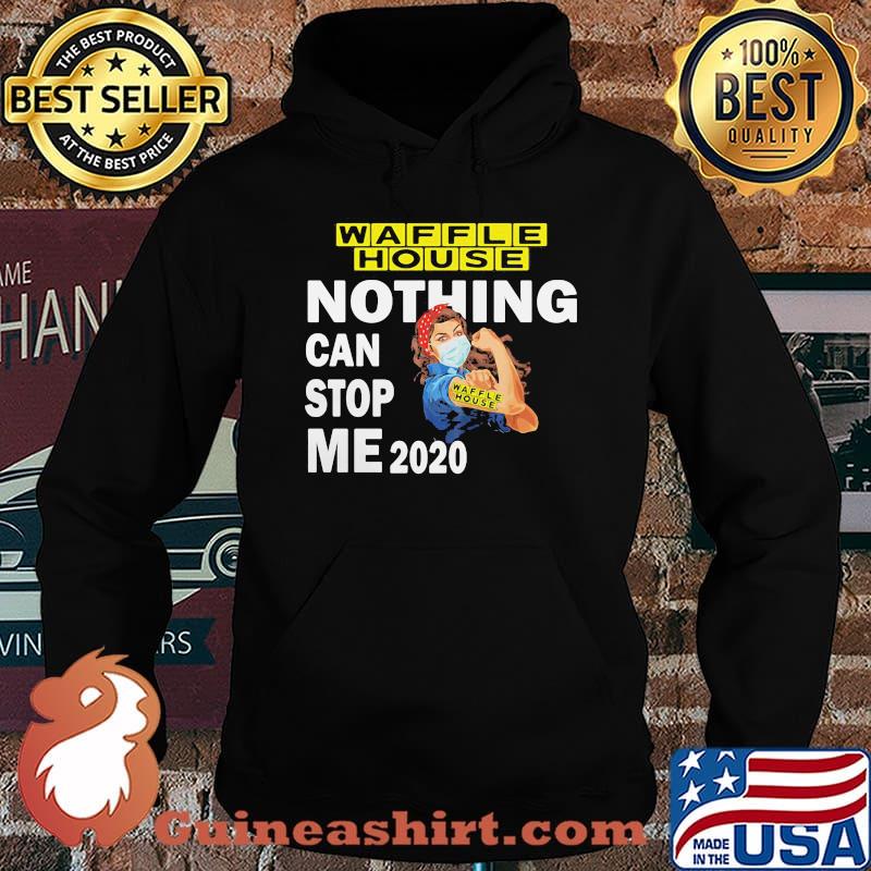 Strong woman mask waffle house nothing can stop me 2020 s Hoodie
