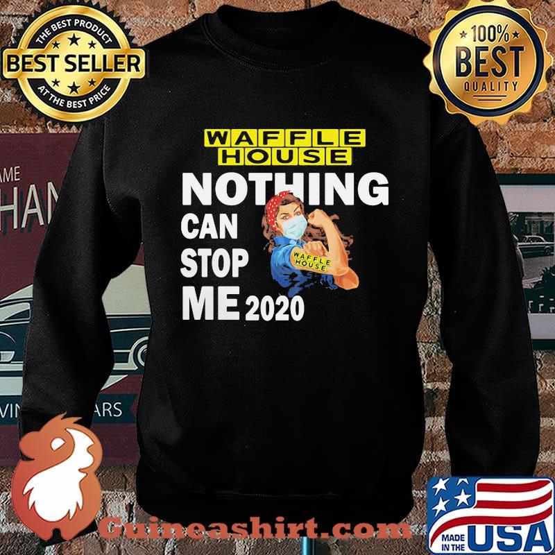 Strong woman mask waffle house nothing can stop me 2020 s Sweater
