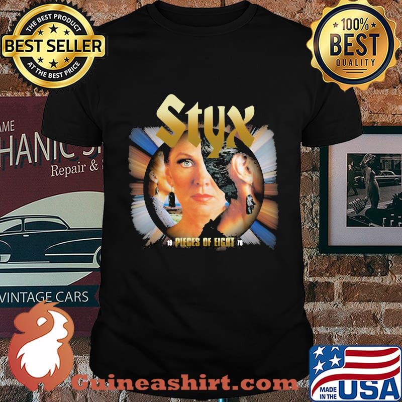 Styx band pieces of eight 1978 shirt