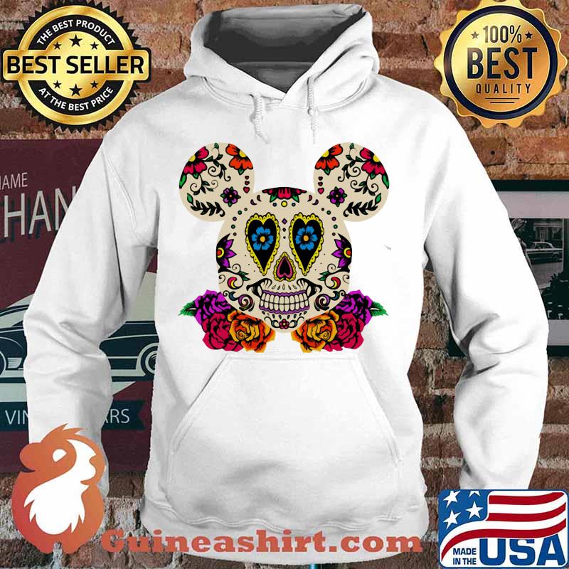 Sugar mickey mouse witch flowers s Hoodie