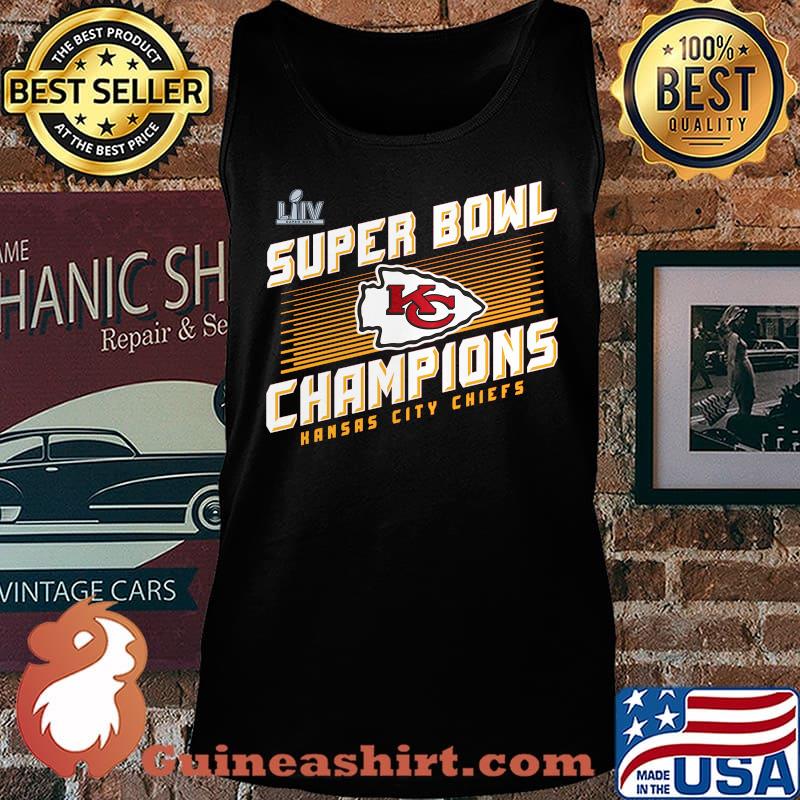 Super bowl liv champions kansas city chiefs football logo s Tank top