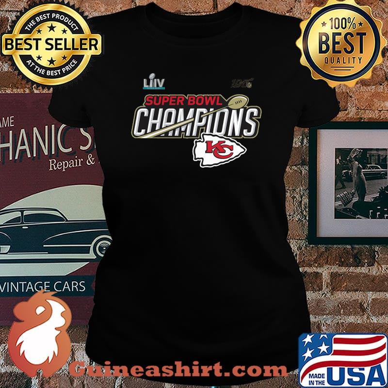 Super bowl liv champions kansas city chiefs football s Laides tee