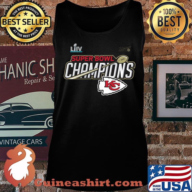 Super bowl liv champions kansas city chiefs football s Tank top
