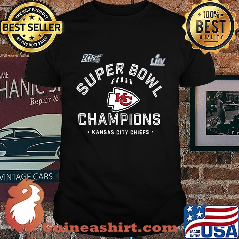 Super bowl liv champions kansas city chiefs football shirt