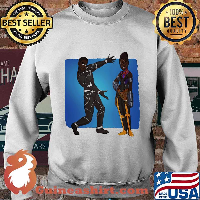 T'challa and shuri black panther marvel heroes s Sweater