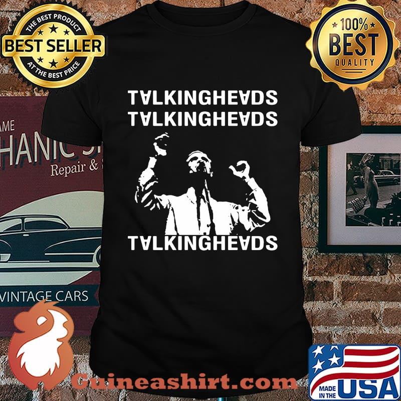 Talking heads band singer shirt