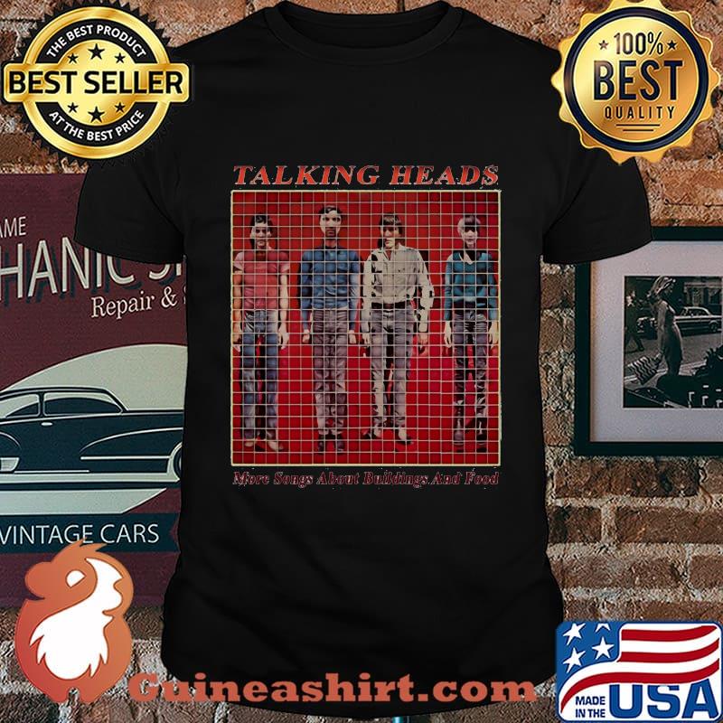 Talking heads more songs about buildings and food shirt