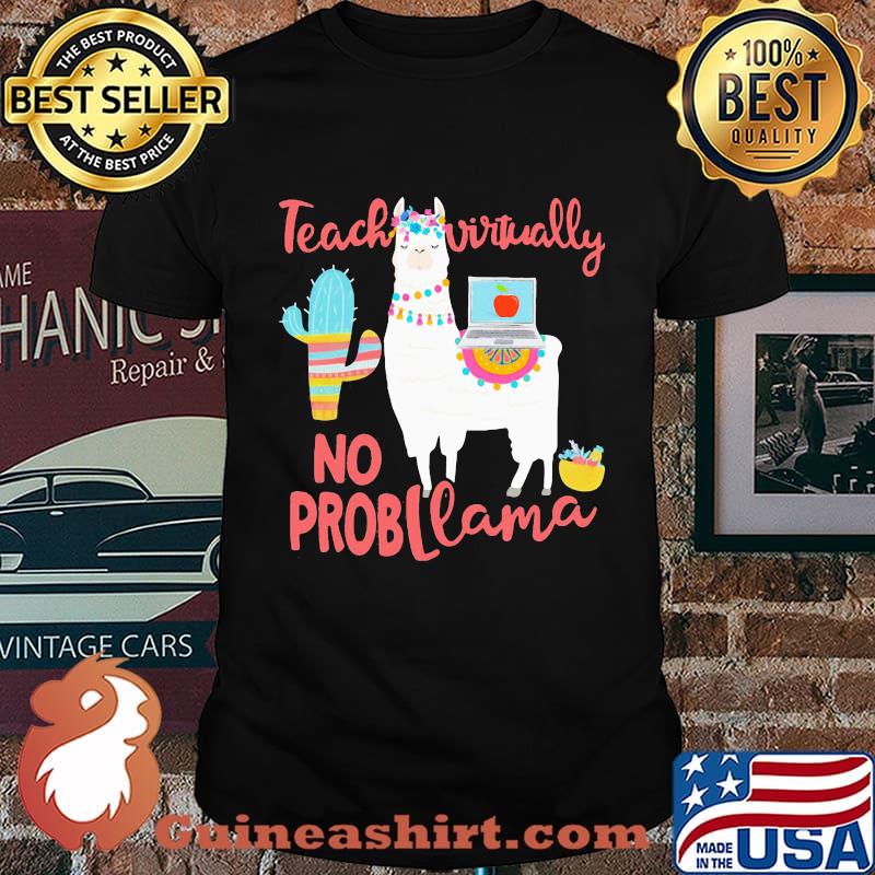 Teach virtually no prolama cactus shirt
