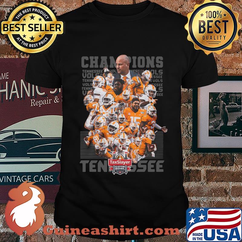 Tennessee volunteers gator bowl champions shirt
