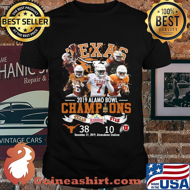 Texas longhorn 2019 alamo bowl champions shirt