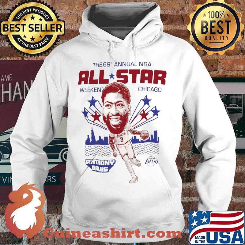 The 69th annual nba all star weekend chicago anthony davis basketball s Hoodie