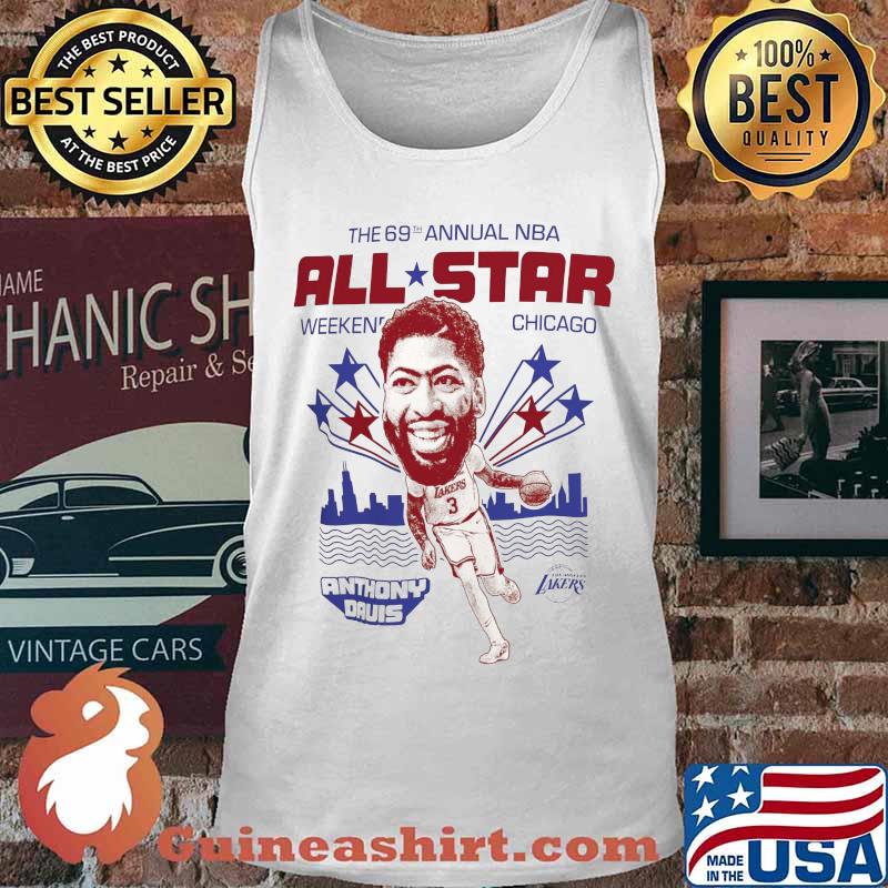 The 69th annual nba all star weekend chicago anthony davis basketball s Tank top