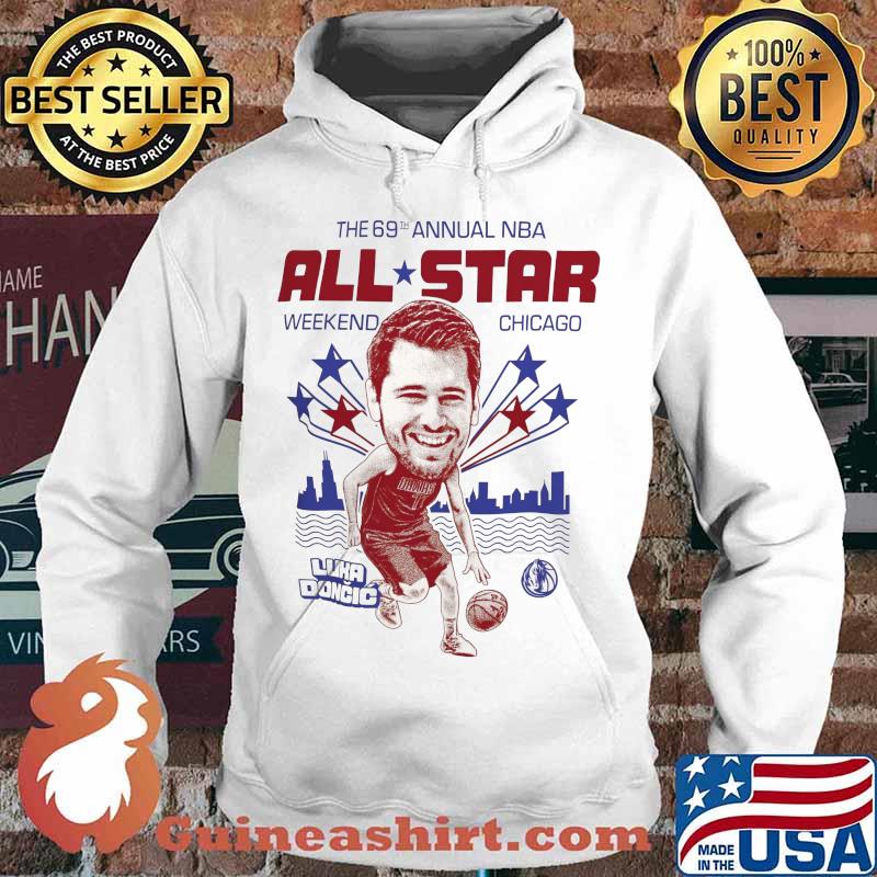 The 69th annual nba all stars weekend chicago luka doncic basketball s Hoodie