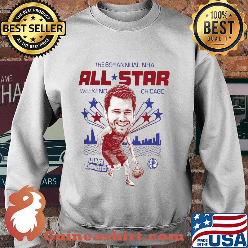 The 69th annual nba all stars weekend chicago luka doncic basketball s Sweater