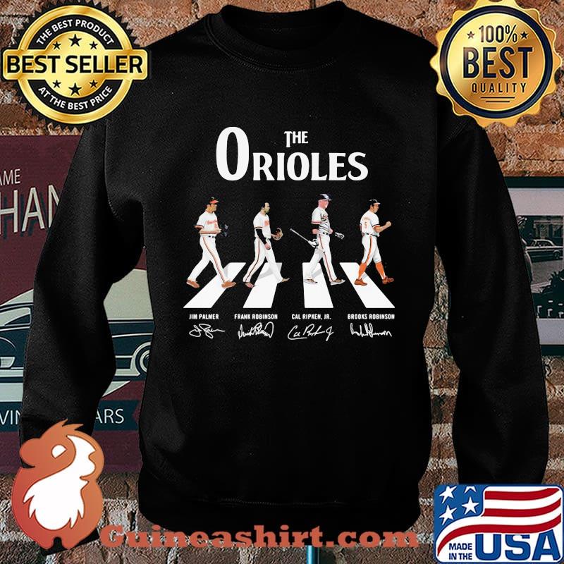 The baltimore orioles baseball crossing the line signatures s Sweater