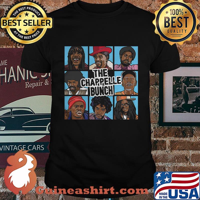 The chappelle bunch characters art shirt